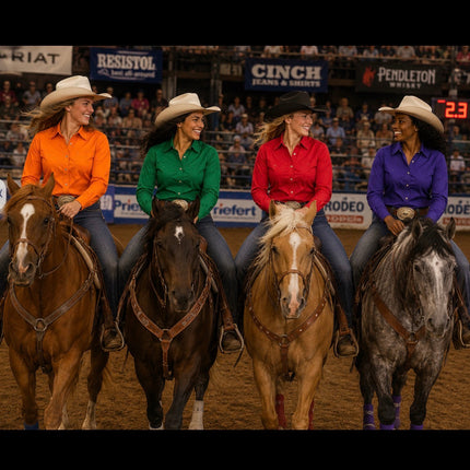 Collection image for: Blank Rodeo Button Down Shirts by Crazy Cowgirl and Blue Generation