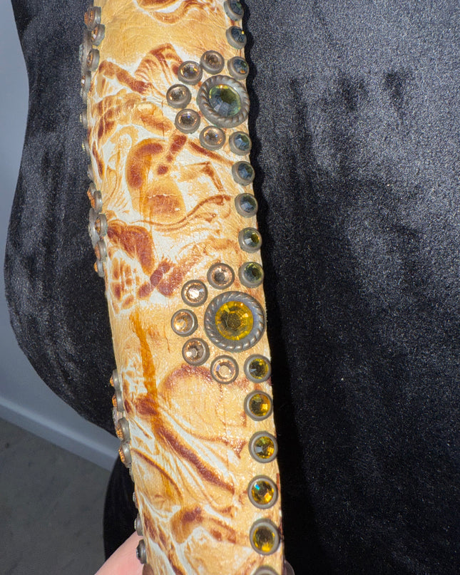 Vintage Kippy 2 1/4 inch wide belt : size 34K