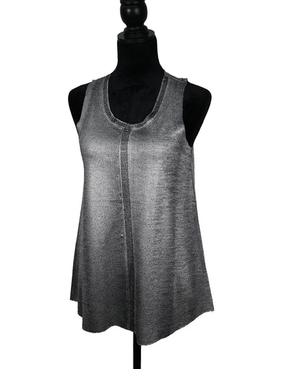 Shimmery Snake Silver Tank