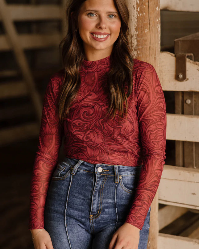 SK Tooled in Red Mesh