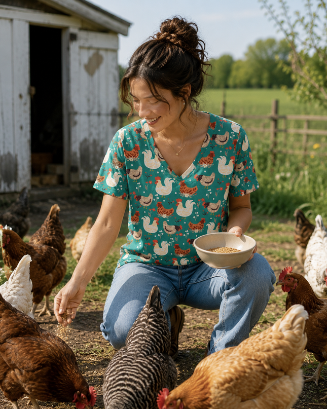 SK Chickens Short Sleeve