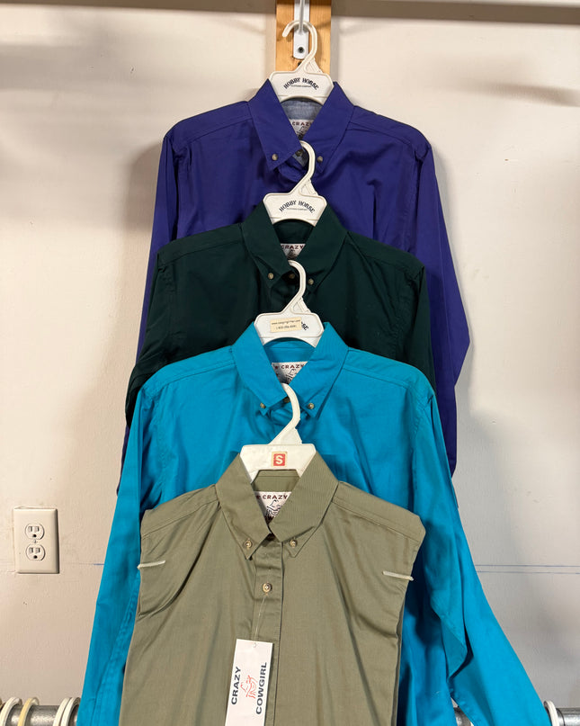 Blank rodeo colored shirts - hunter green