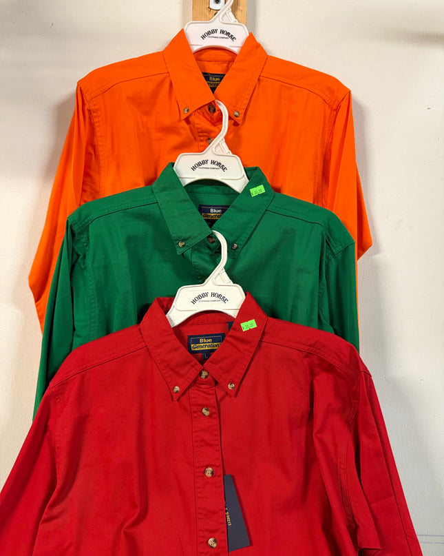 Blank rodeo colored shirts - orange