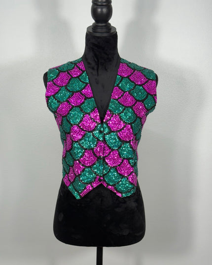 Sequin vests:  Verticle Star (Copy)