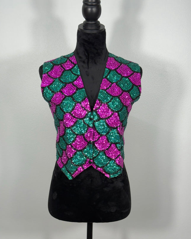Sequin vests:  Verticle Star (Copy)