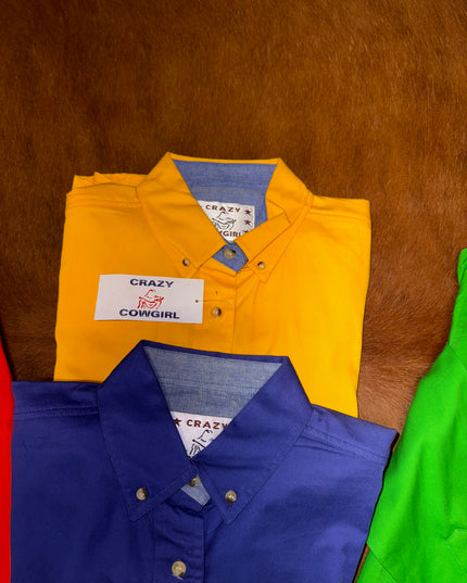 Blank rodeo colored shirts - yellow