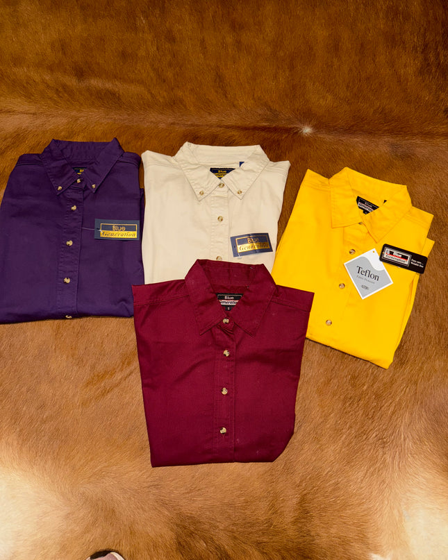 Blank rodeo colored shirts - yellow