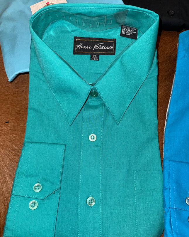 Blank Dress shirts - GREEN