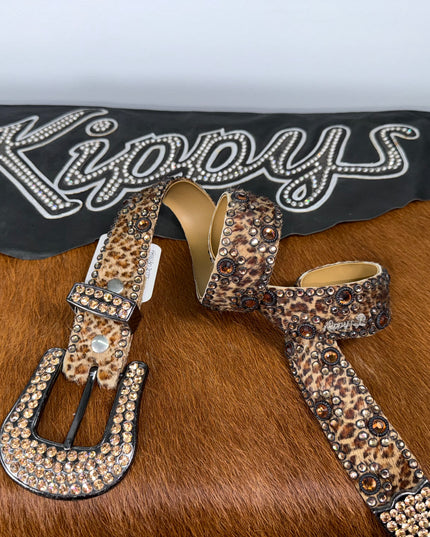 Vintage Kippy Bubble design: Leopard belt - K 32