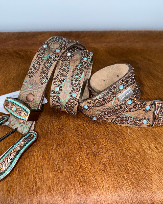 Kippy Like belt - Double Arch Design:Sedona leather 32 T, 34 T