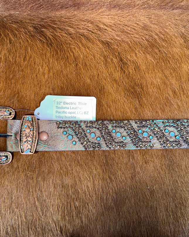 Kippy LIke Belt-Electric Slide Design: New Sedona leather 32 T,34 T