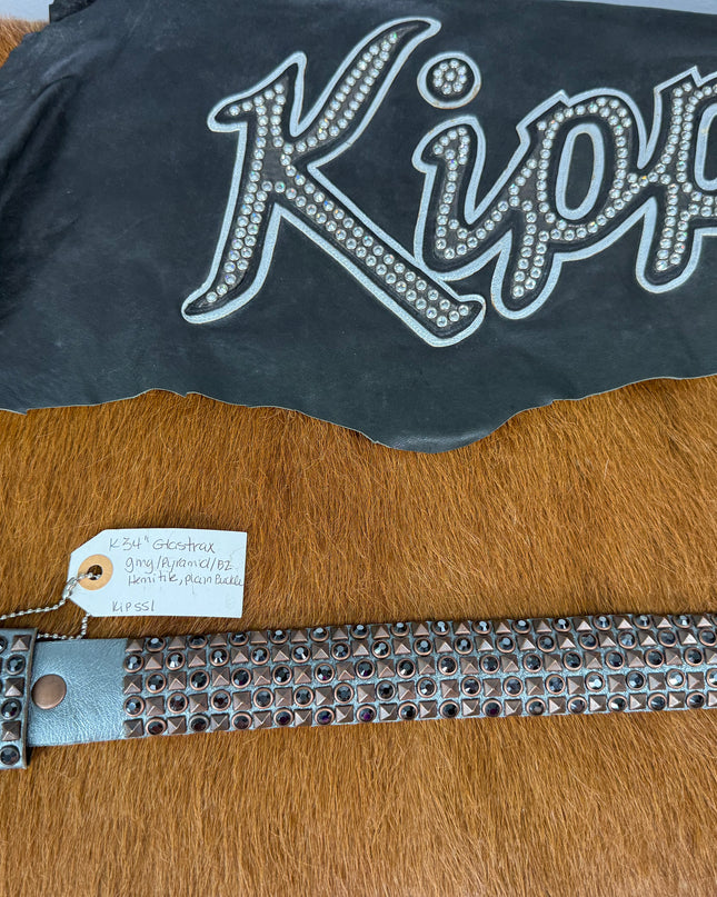 Kippy Belt Design: Glastrax/grey/BZ    34 K size
