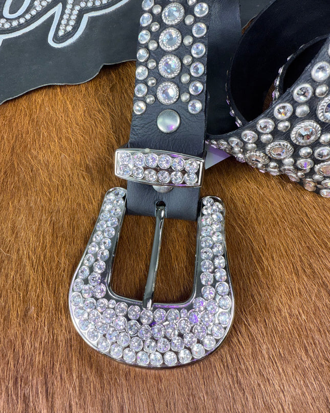 Kippy like Belt- BCG Design/blk/clr/slv.     36T x2