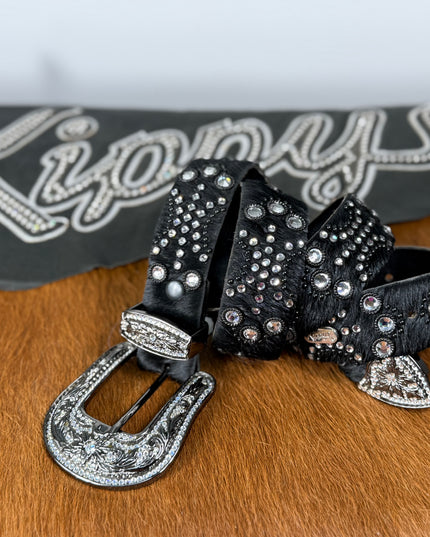 Kippy Belt- Corset Design: BlkHH/clr/slv     40 T