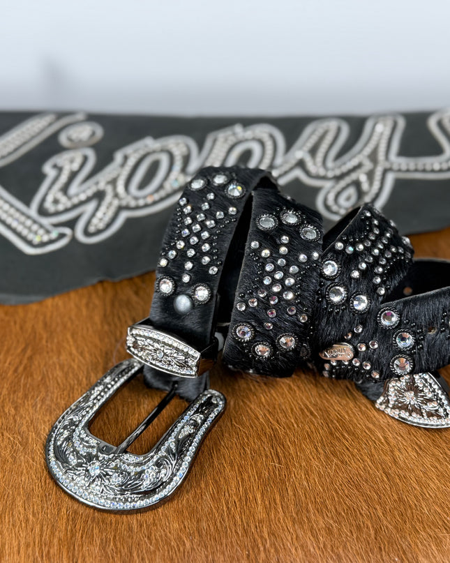 Kippy Belt- Corset Design: BlkHH/clr/slv     40 T