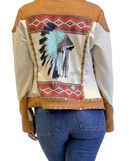 Cowboy Panel Indian Panel with studs