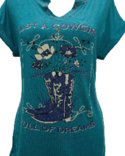 Just a Cowgirl Dream Teal