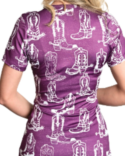 LW Purple Bood design