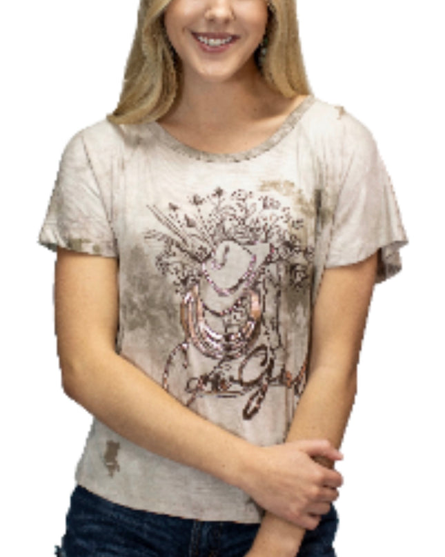 Cowgirl Boot T-Shirt