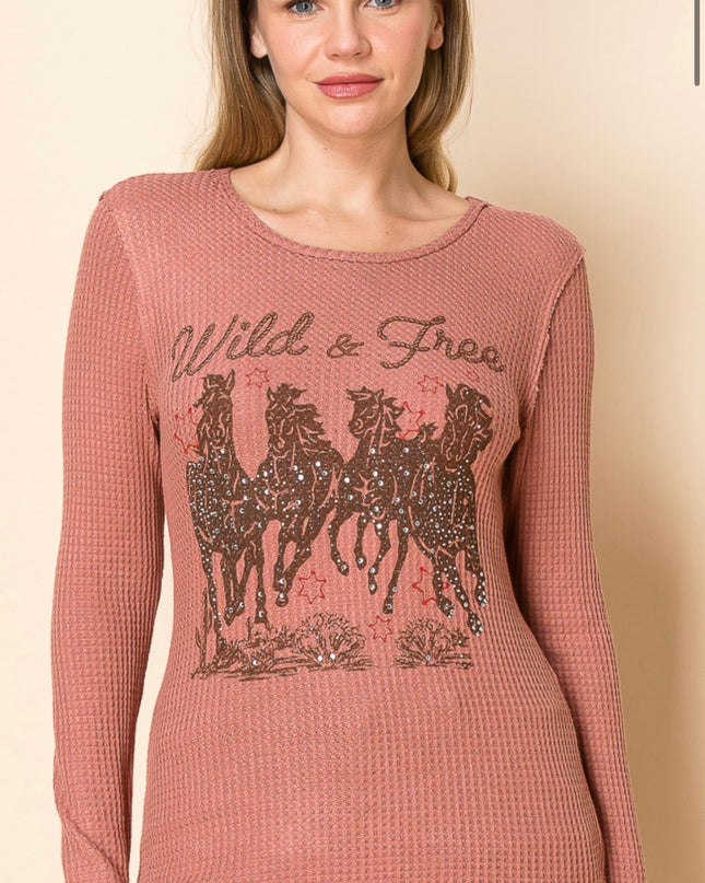 Wild and Free Mauve