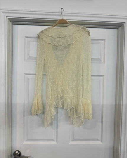 Voc Lace Cardigan cream