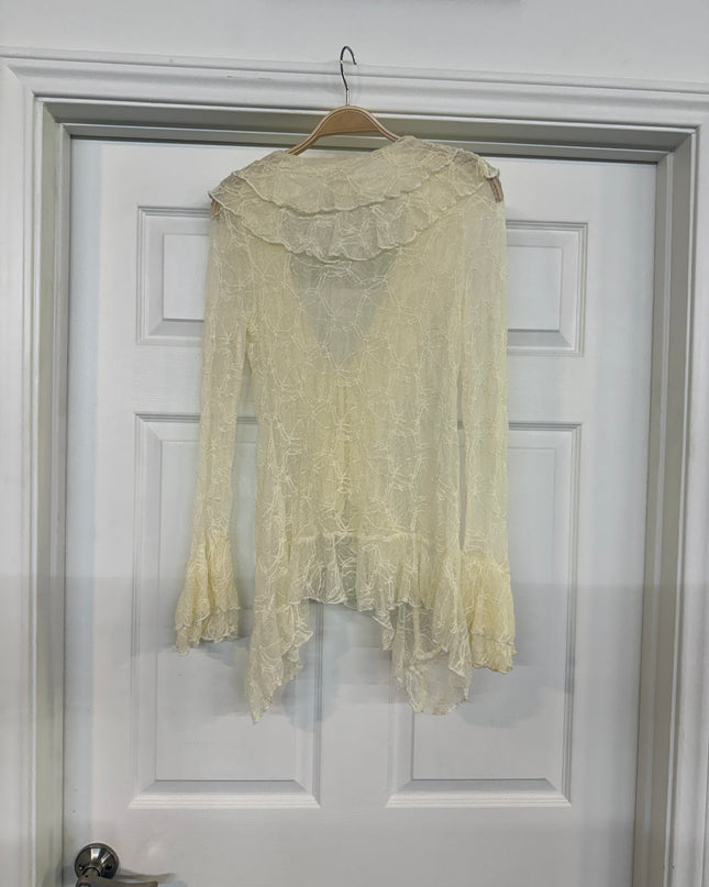 Voc Lace Cardigan cream