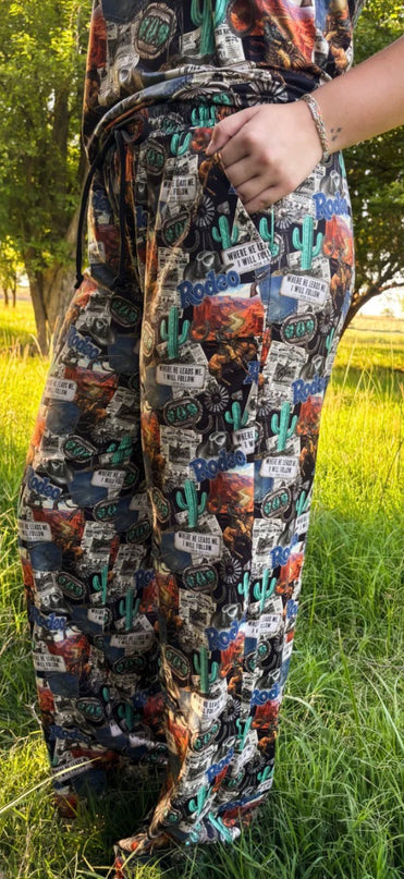 SK Retro Rodeo Night Pants