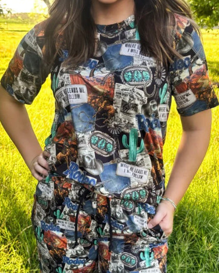 SK Retro Rodeo Night Pants