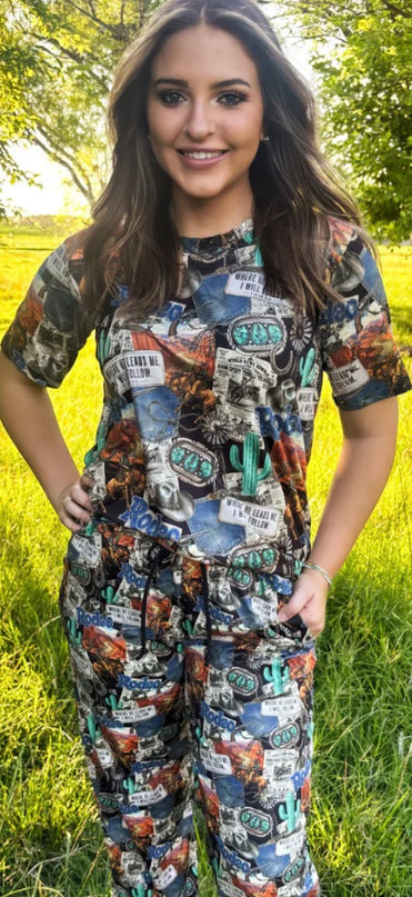 SK Retro Rodeo tee