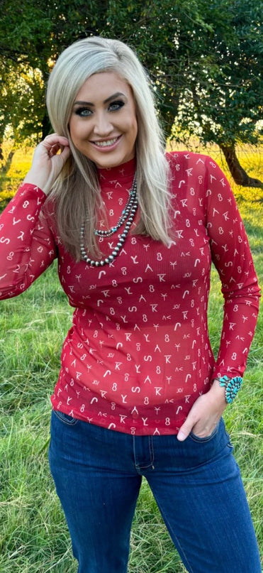 SK Mesh Red Dirt Branded