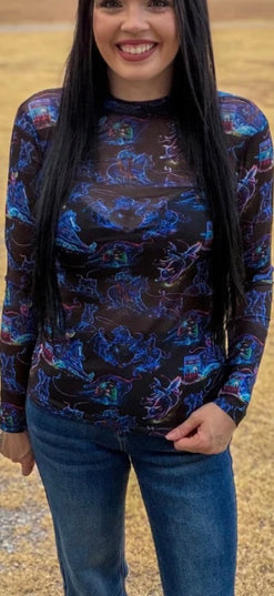 SK Mesh Neon Rodeo