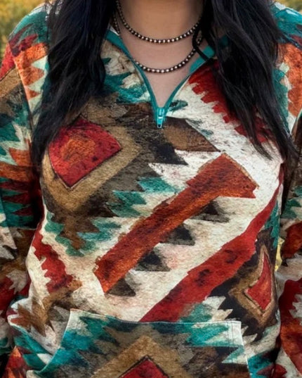 SK Pullover Aztec Sundown