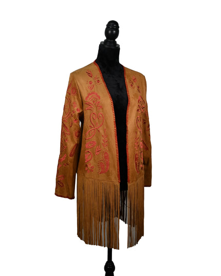 Camel Crimson Cardigan