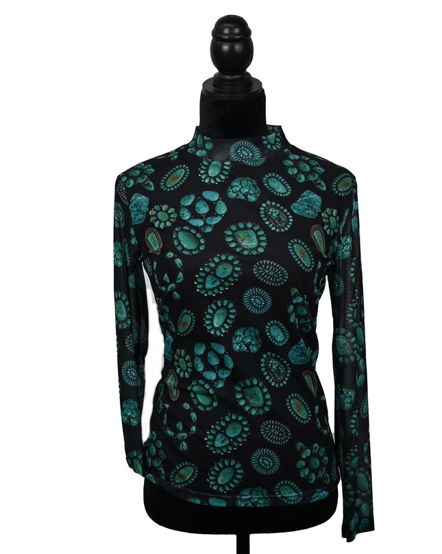 Forever In Turquoise Mesh