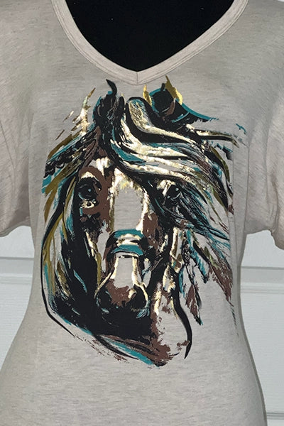 Foil Horse T-Shirt
