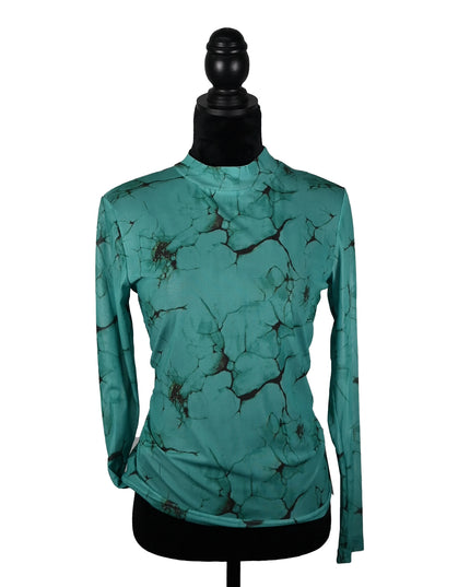 Heading South Teal Mesh