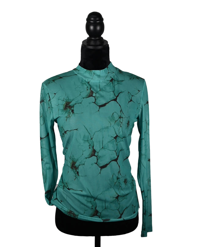 Heading South Teal Mesh