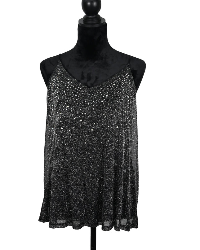 Scatter Crystal Black Tank (Lined)