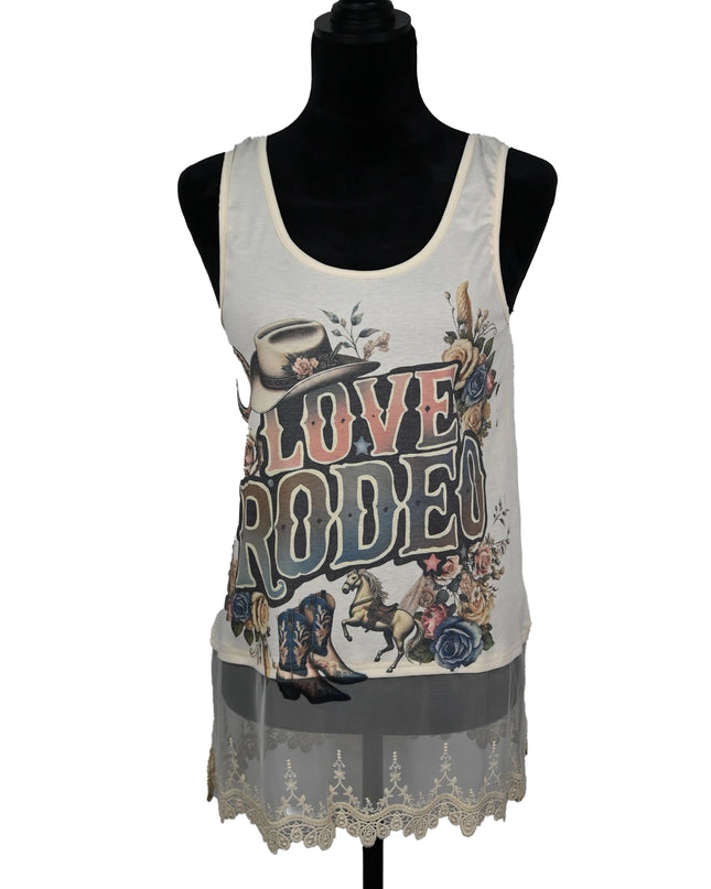 Love Rodeo Lace Tank