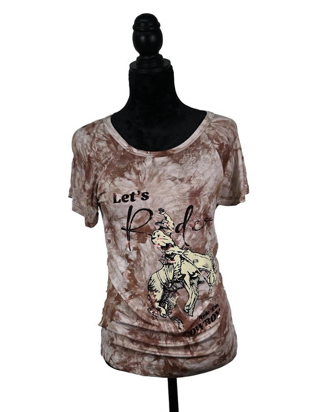Rodeo Tie Dye T Shirt