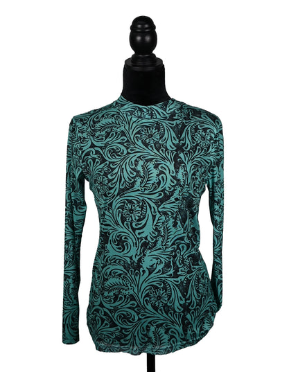 Turquoise Western Mesh