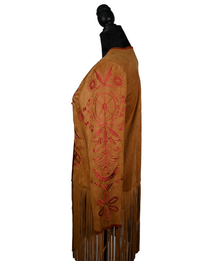 Camel Crimson Cardigan